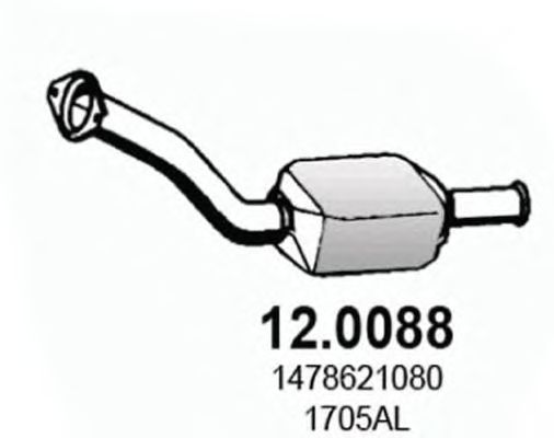 Catalytic Converter 12.0088