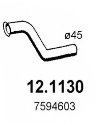 Exhaust Pipe 12.1130