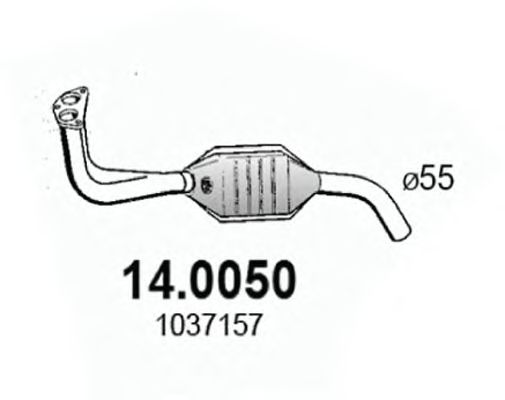 Catalytic Converter 14.0050