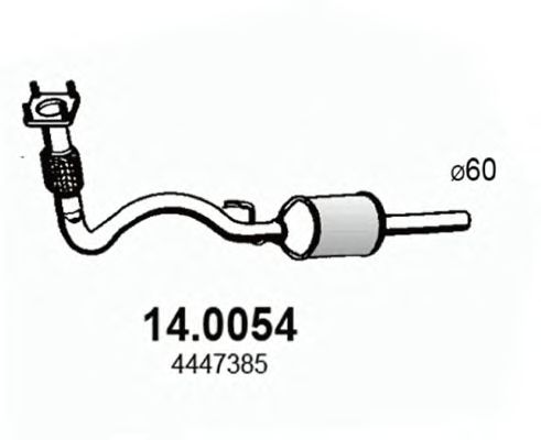 Catalytic Converter 14.0054