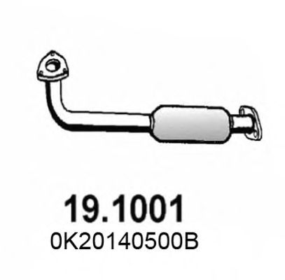 Exhaust Pipe 19.1001