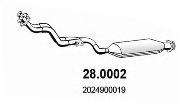 Catalytic Converter 28.0002