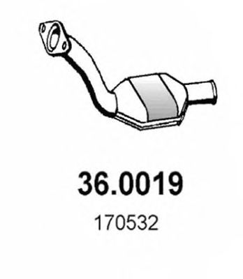 Catalytic Converter 36.0019