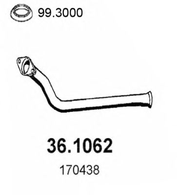 Exhaust Pipe 36.1062