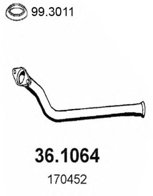 Exhaust Pipe 36.1064
