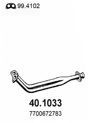 Exhaust Pipe 40.1033