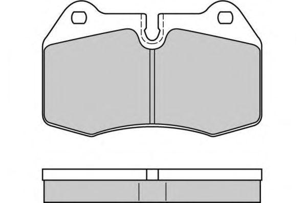 Brake Pad Set, disc brake 12-0660