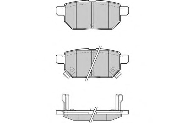 Brake Pad Set, disc brake 12-1322