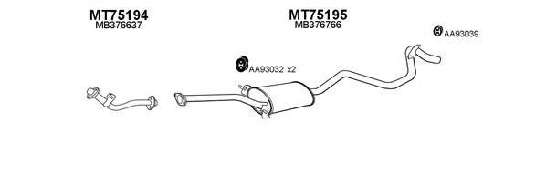 Exhaust System 750025