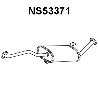 Front Silencer NS53371