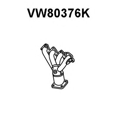 Manifold Catalytic Converter VW80376K