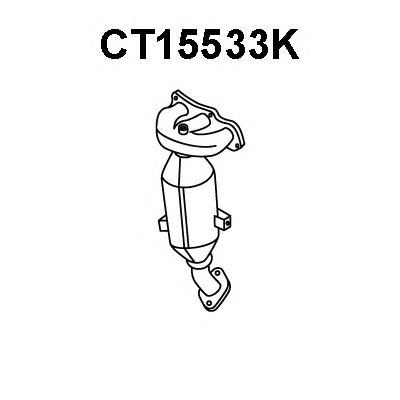 Manifold Catalytic Converter CT15533K