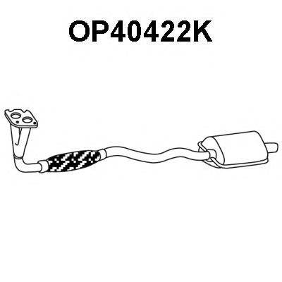 Catalytic Converter OP40422K