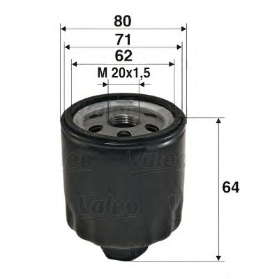 Oliefilter 586003