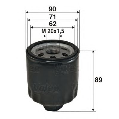 Oliefilter 586004
