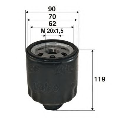 Oliefilter 586020