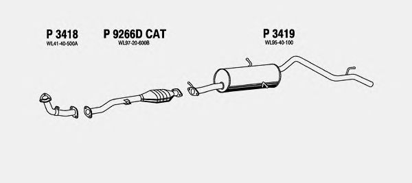 Exhaust System MA604
