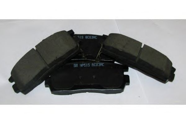 Brake Pad Set, disc brake 1083-5090