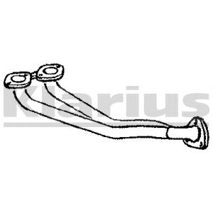 Exhaust Pipe 301062