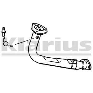 Exhaust Pipe 301529