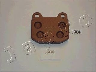Brake Pad Set, disc brake 51506