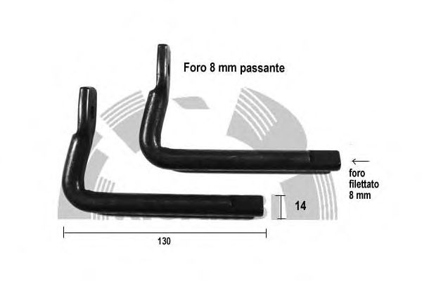 Belt Tensioner, v-ribbed belt FI16860