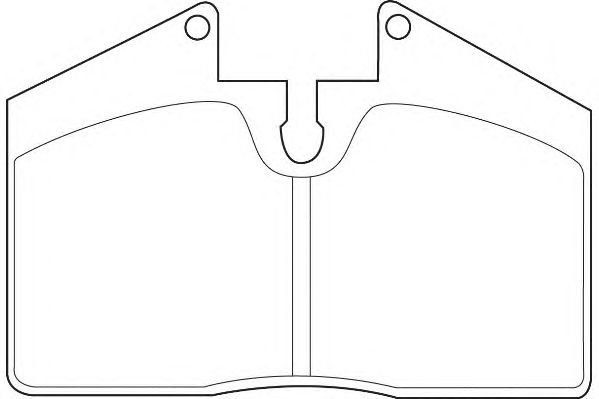 Brake Pad Set, disc brake WBP20877A