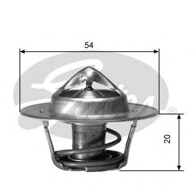 Thermostat, coolant TH00182G3