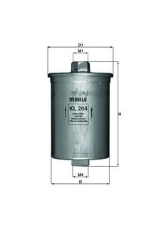 Fuel filter KL 204