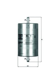 Fuel filter KL 9