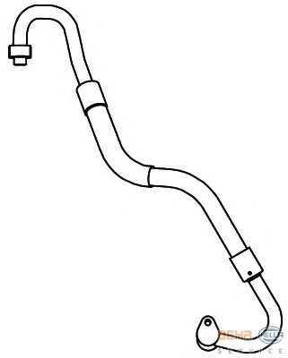High-/Low Pressure Line, air conditioning 9GS 351 337-471