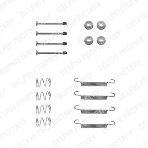 Accessory Kit, parking brake shoes LY1135