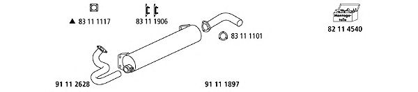 Exhaust System VW_1176