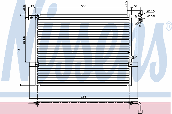Condensator, airconditioning 94431