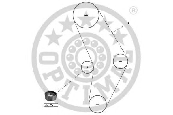 Timing Belt Kit SK-1418