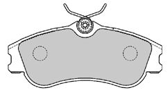 Brake Pad Set, disc brake 6546