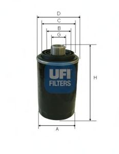 Oliefilter 23.493.00