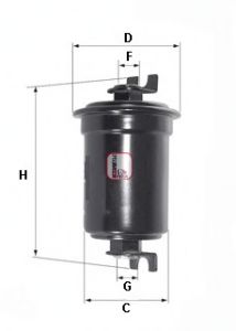Fuel filter S 1598 B