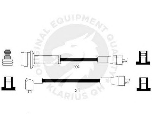 Ignition Cable Kit XC1107