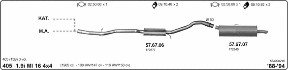 Exhaust System 563000216