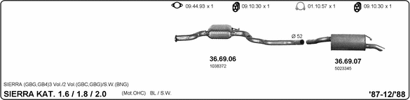 Exhaust System 525000298