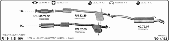 Exhaust System 566000172