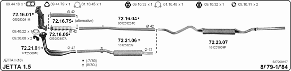 Exhaust System 587000167