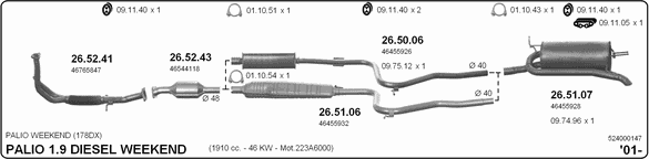 Exhaust System 524000147