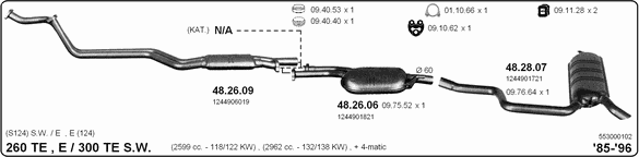 Exhaust System 553000102