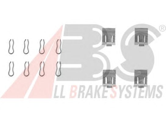 Accessory Kit, disc brake pads 1055Q