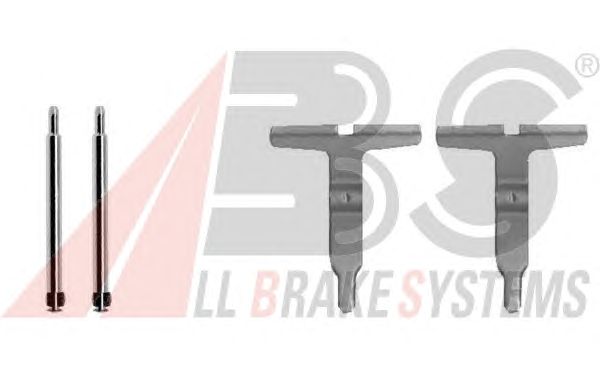 Accessory Kit, disc brake pads 1217Q