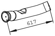 Exhaust Pipe 81279