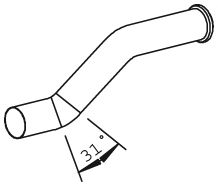 Exhaust Pipe 81292