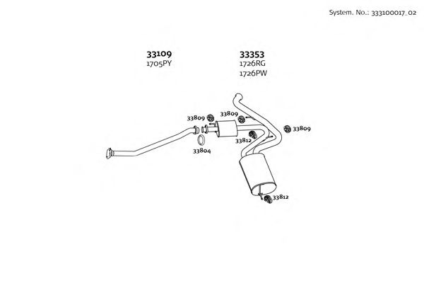 Exhaust System 333100017_02
